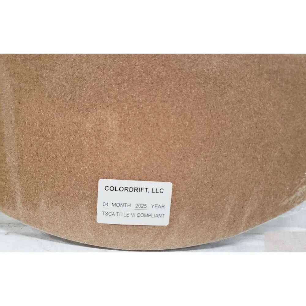 Set of 4 Round Hard Placemats With Cork Back (15